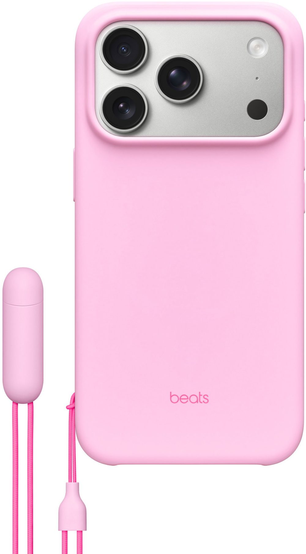 Beats iPhone Cover with Stand for iPhone 17 Pro with MagSafe and Camera Controller Pebble Pink