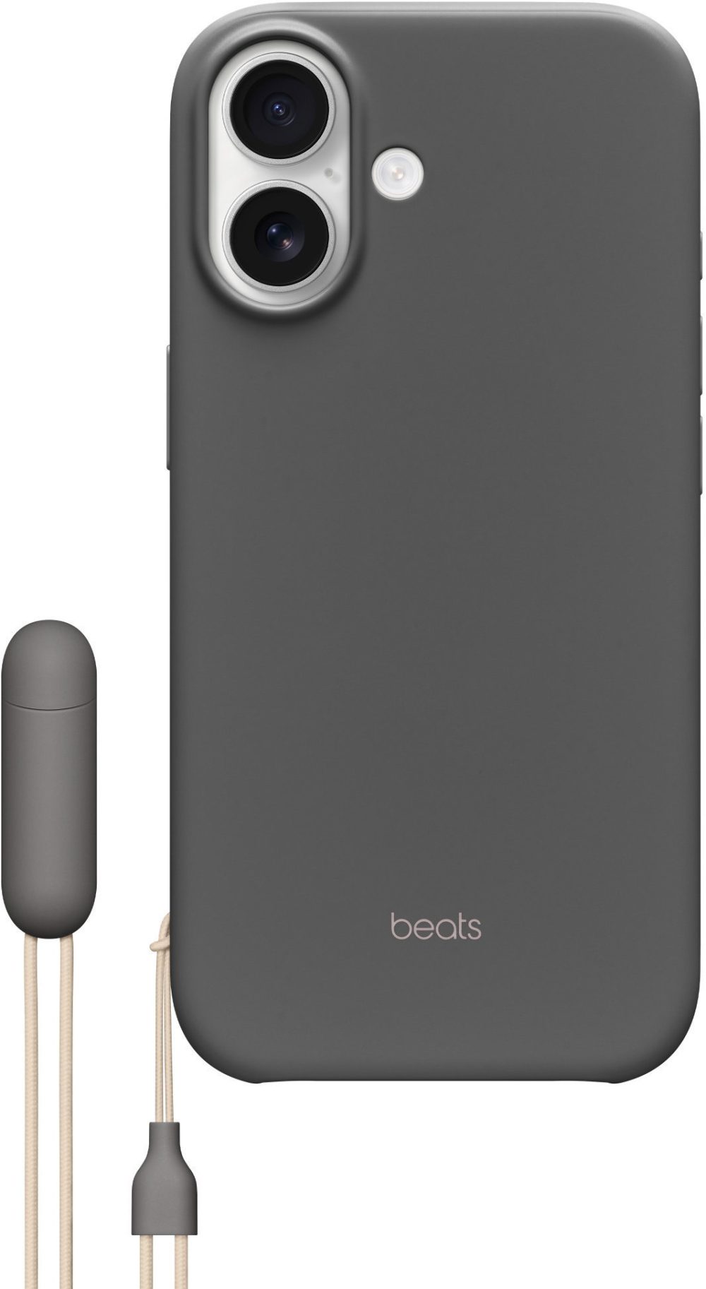 Beats iPhone Cover with stand for iPhone 17 with MagSafe and camera controller granite grey