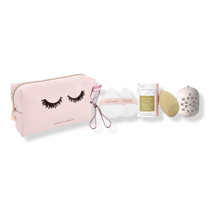 Beauty Basics Makeup Tool Set | Foundation Tools & Eyelash Curler Kit