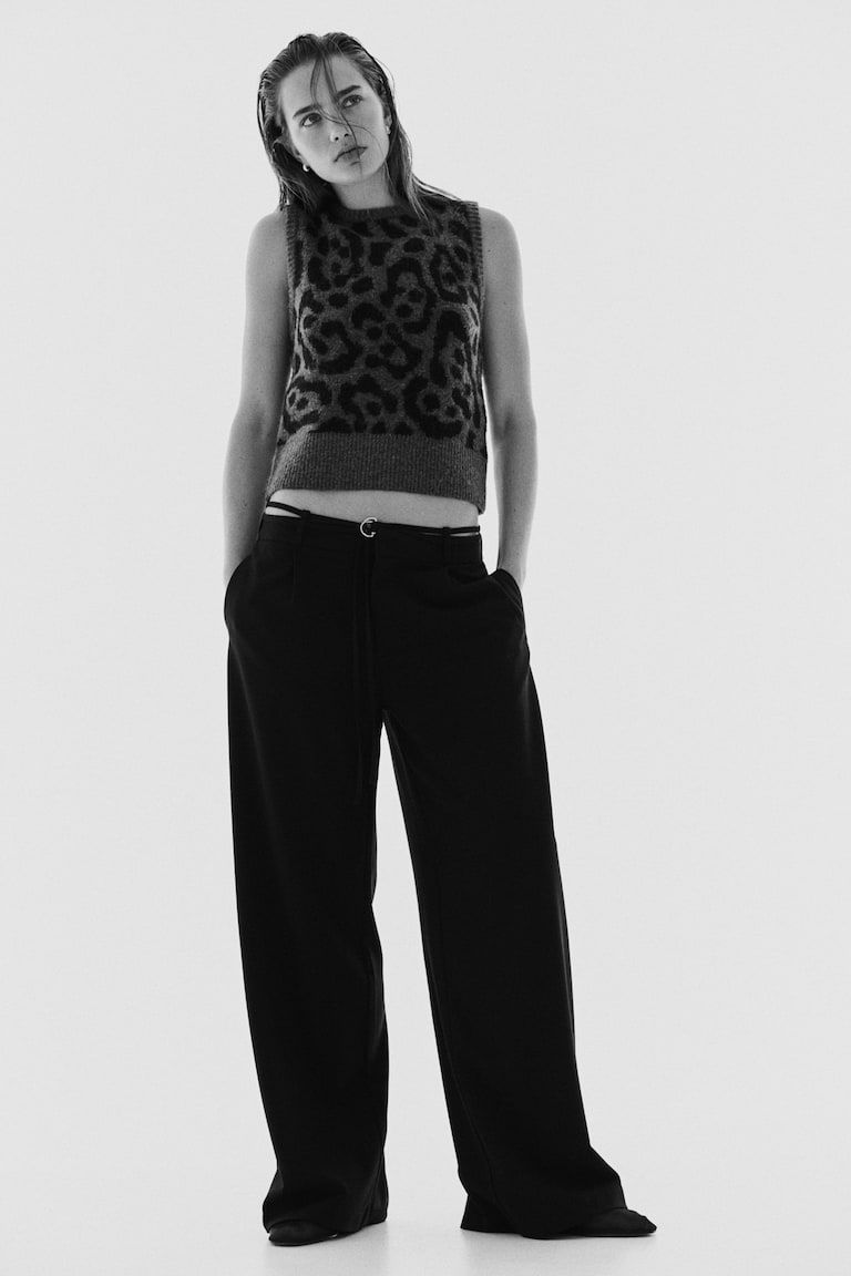 Belted Dress Pants