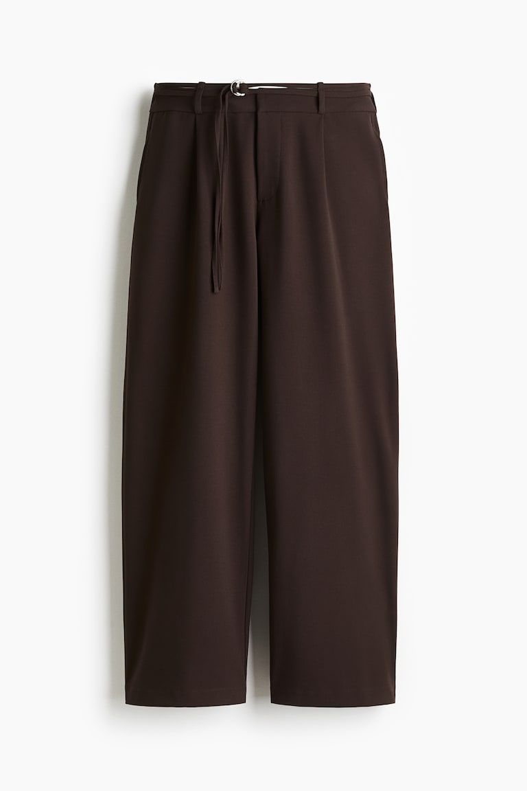 Belted Dress Pants
