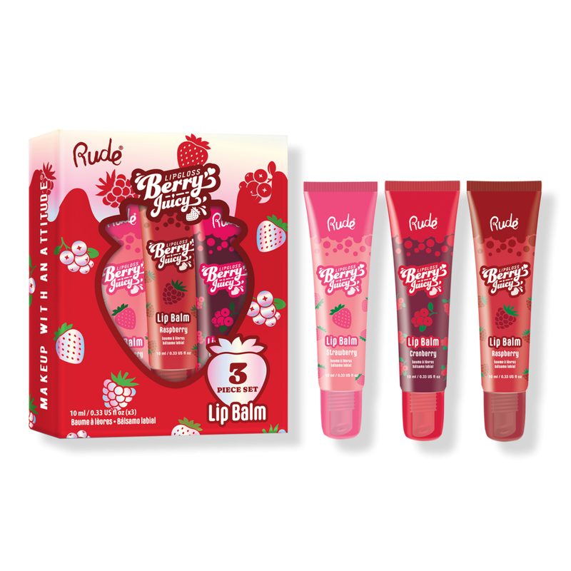 Berry Juicy Lip Balm Trio
