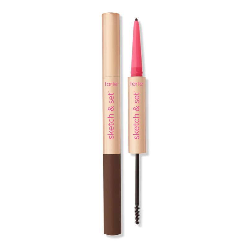 Big Ego Sketch & Set Brow Pencil & Tinted Gel - Dark Warm Brown