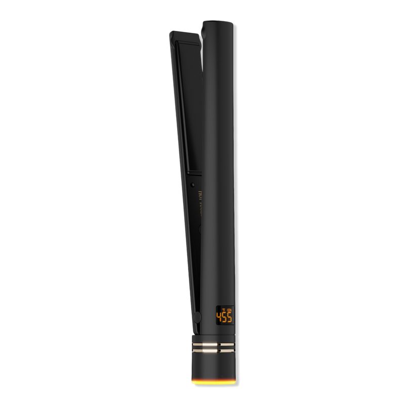 Black Gold 1” Ionic Flat Iron - Black