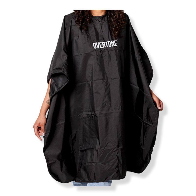 Black Hair Color Cape, 100% Recycled Fabric