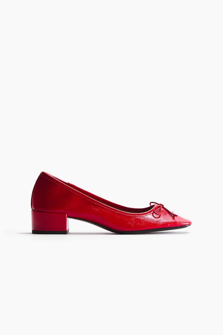 Block-Heeled Pumps