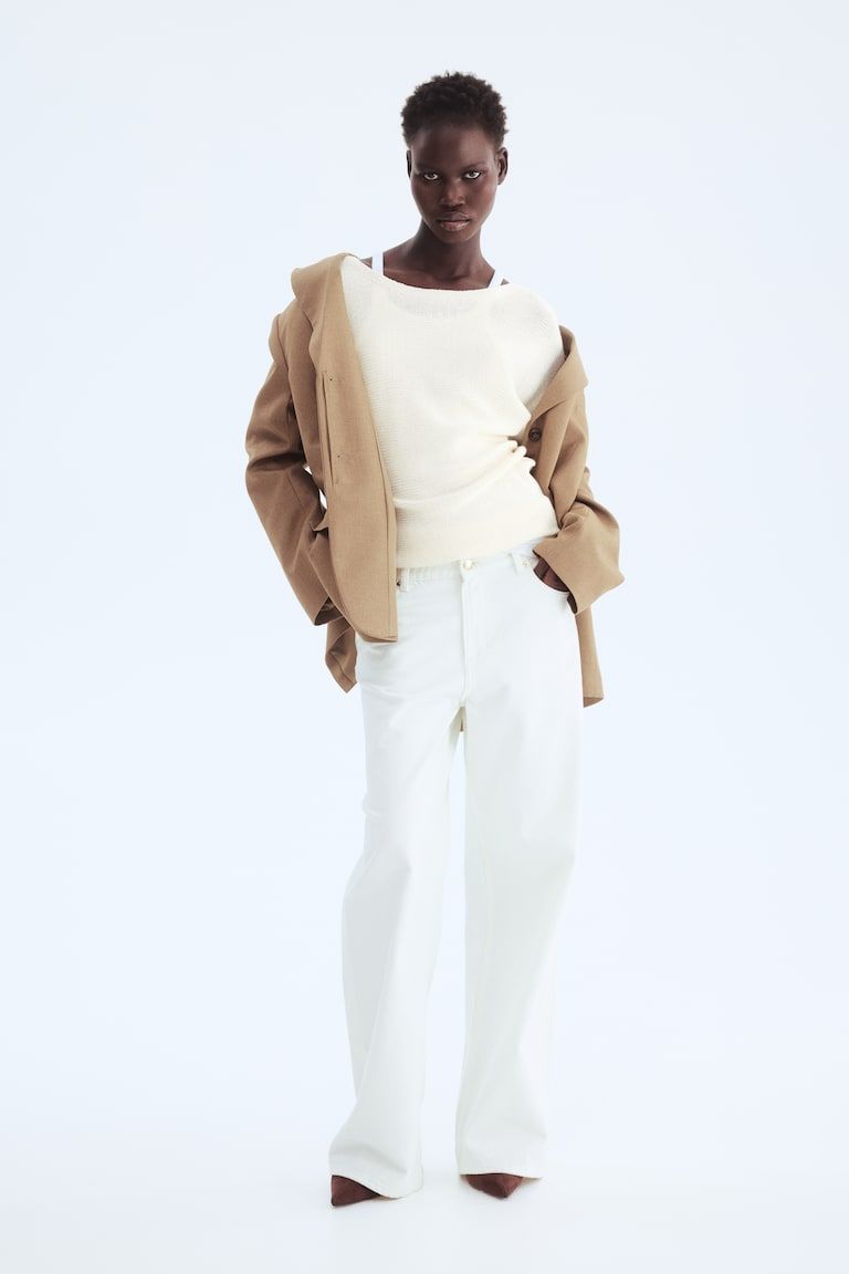 Boat-Neck Sweater