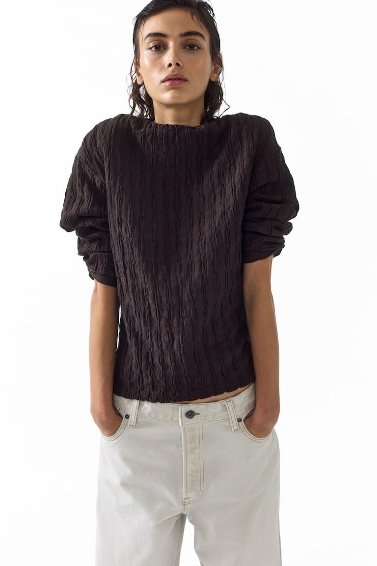 Boat-Neck Top
