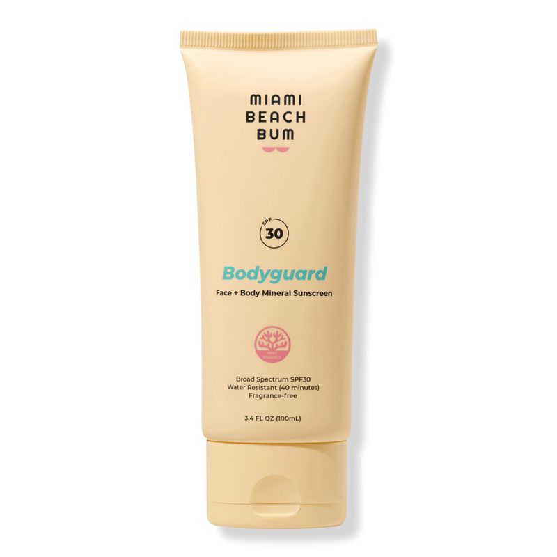 Bodyguard SPF 30 Mineral Sunscreen Lotion - Reef-Safe, Sheer No White Cast