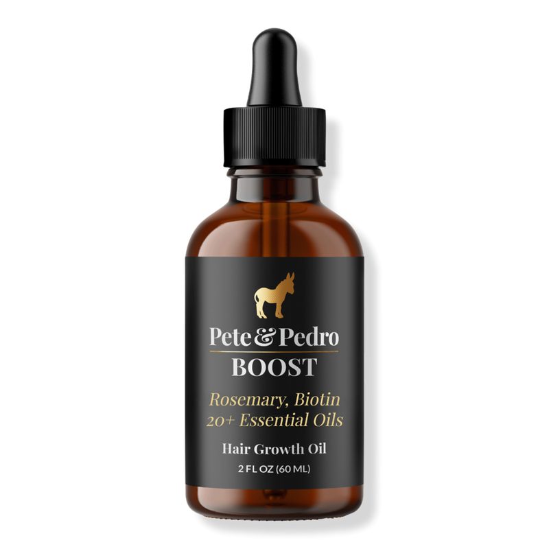 BOOST Hair Strengthening, Scalp Health & Natural Growth Oil (With Rosemary Oil & Biotin)