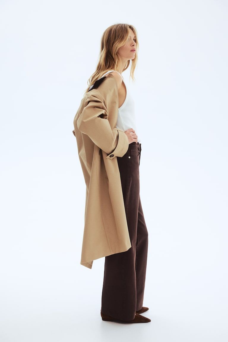 Bootcut Twill Pants