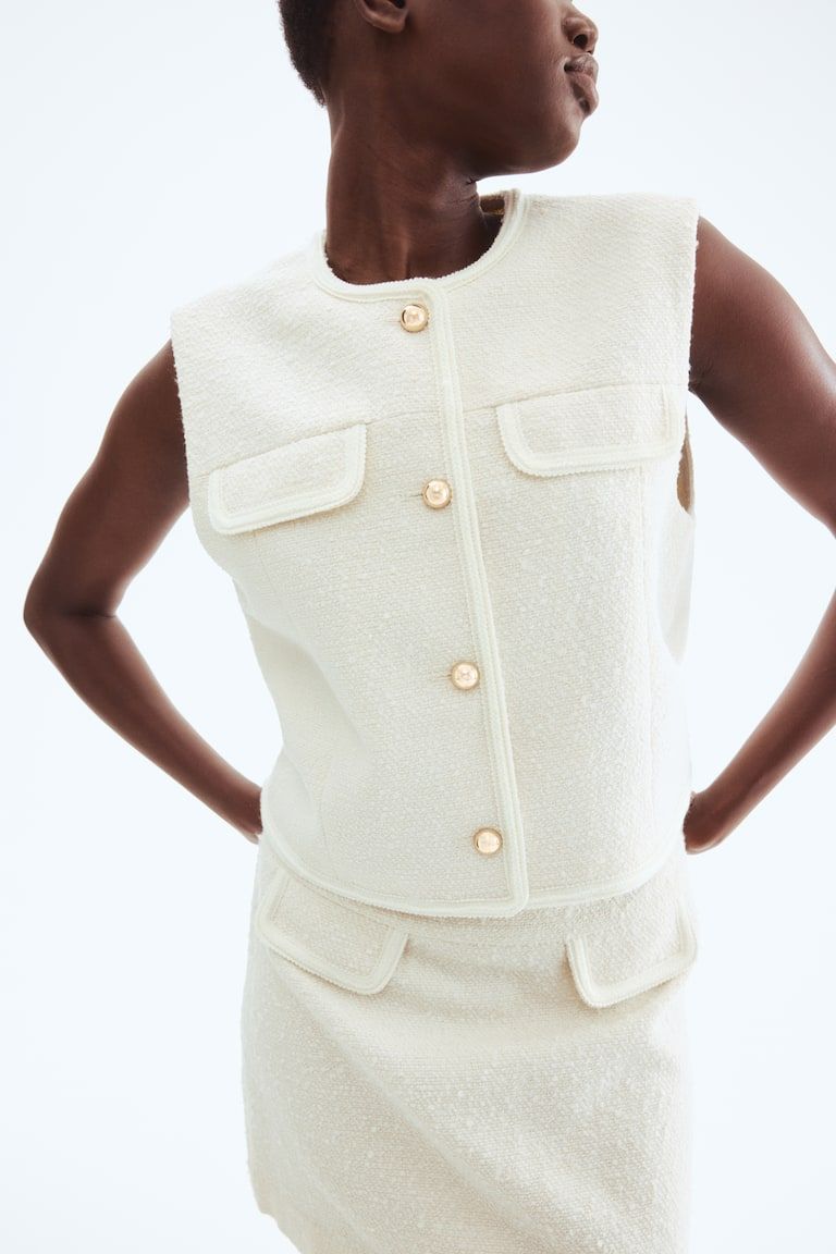Bouclé Skirt