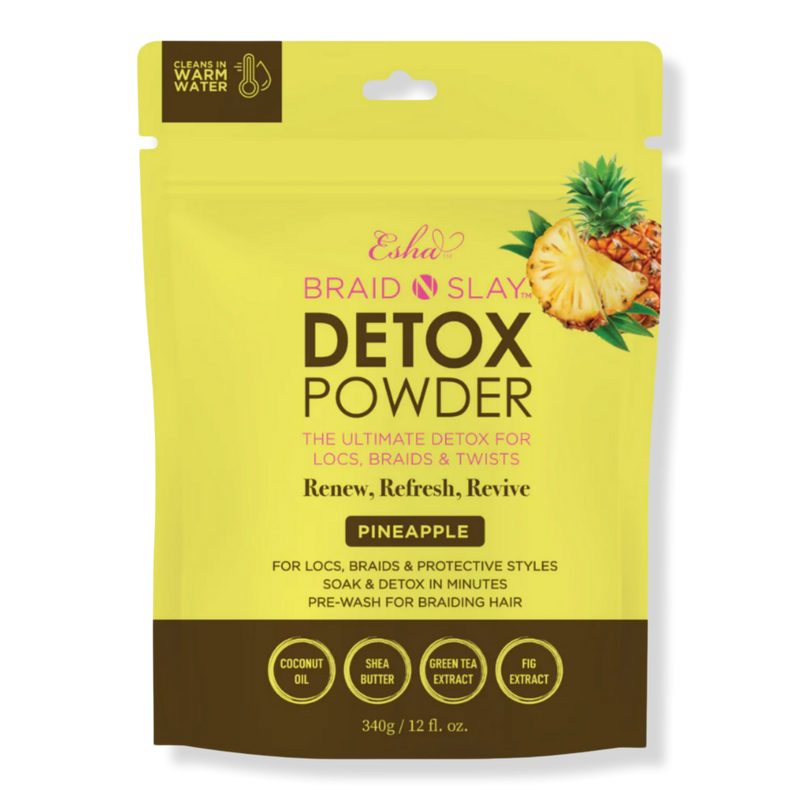 Braid N Slay Detox Powder - Pineapple - 12 oz