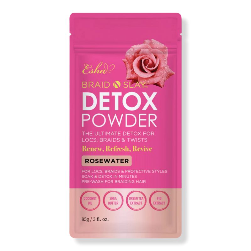 Braid N Slay Detox Powder - Rosewater - 3 oz