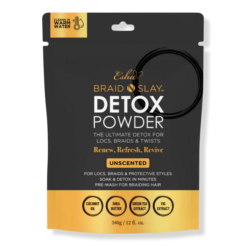 Braid N Slay Detox Powder - Unscented - 12 oz