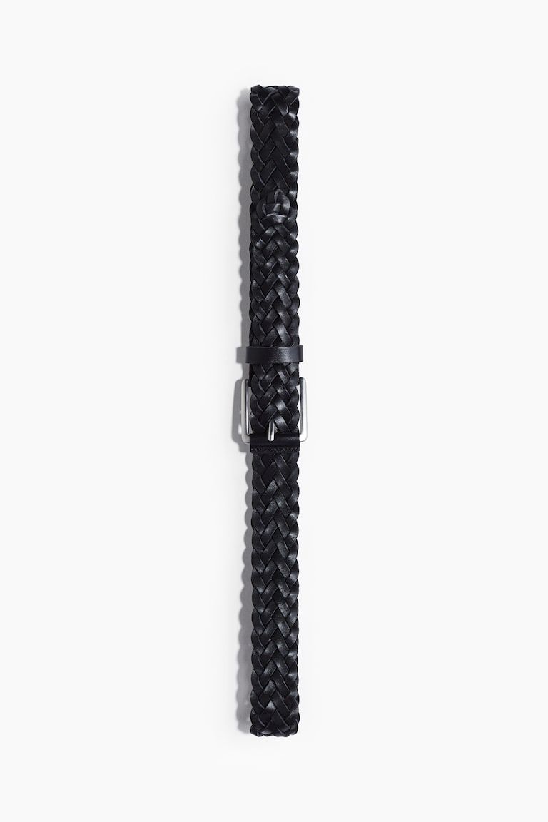Braided Leather Belt