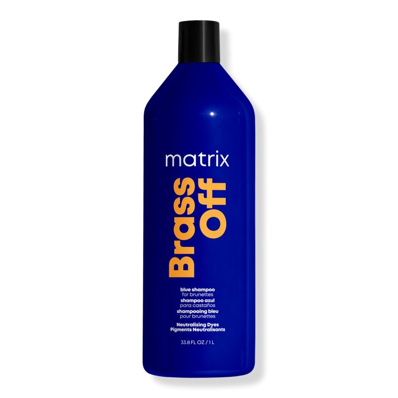 Brass Off Blue Shampoo for Brunettes - 33.8 oz (Jumbo)