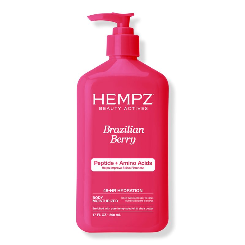 Brazilian Berry Body Moisturizer with Peptide + Amino Acids - 17.0 oz