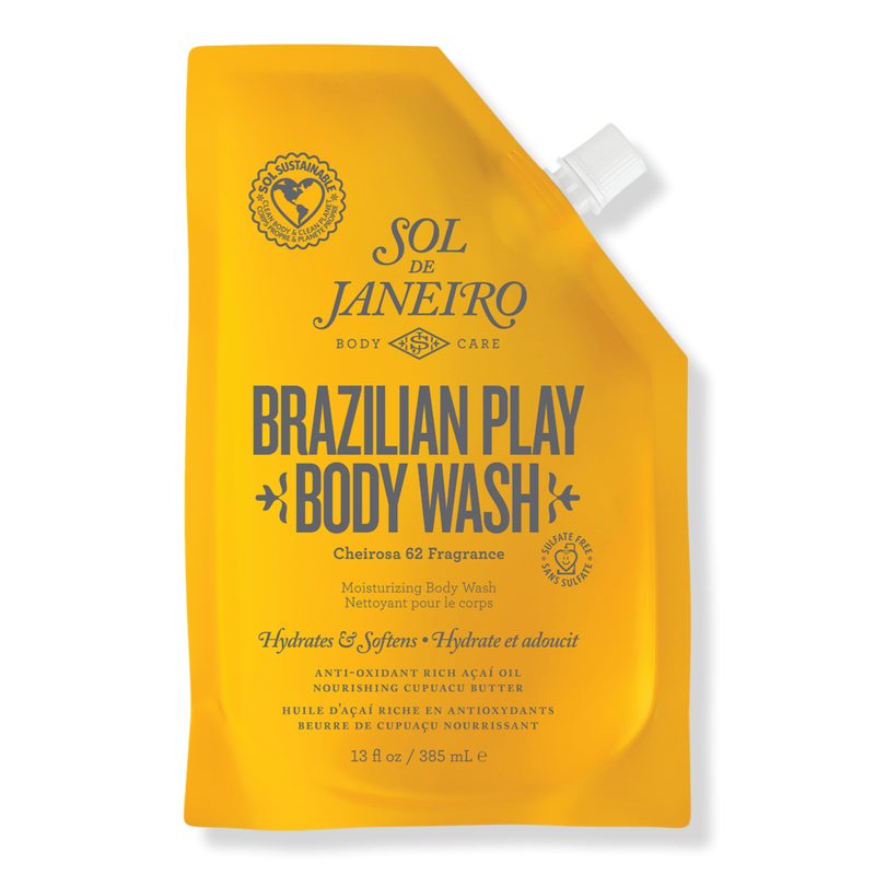 Brazilian Play Body Wash - 33.0 oz Refill