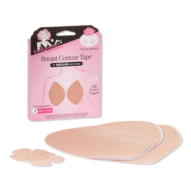 Breast Contour Tape, Self-Adhesive Disposables - Medium
