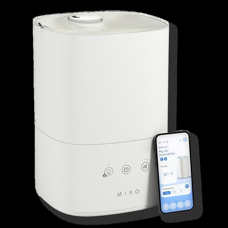 Breeze + Smart Humidifier with App Control and Oil Tray