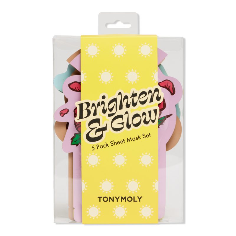 Brighten and Glow 5 Pack Sheet Mask Set