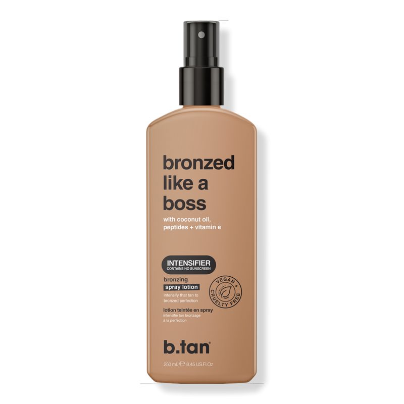 Bronzed Like A Boss Bronzing Spray Lotion