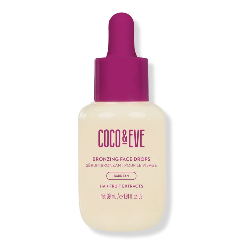 Bronzing Face Drops - Dark Tan
