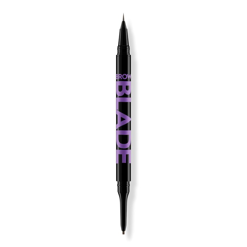 Brow Blade 2-in-1 Eyebrow Pen + Waterproof Pencil - Blackout