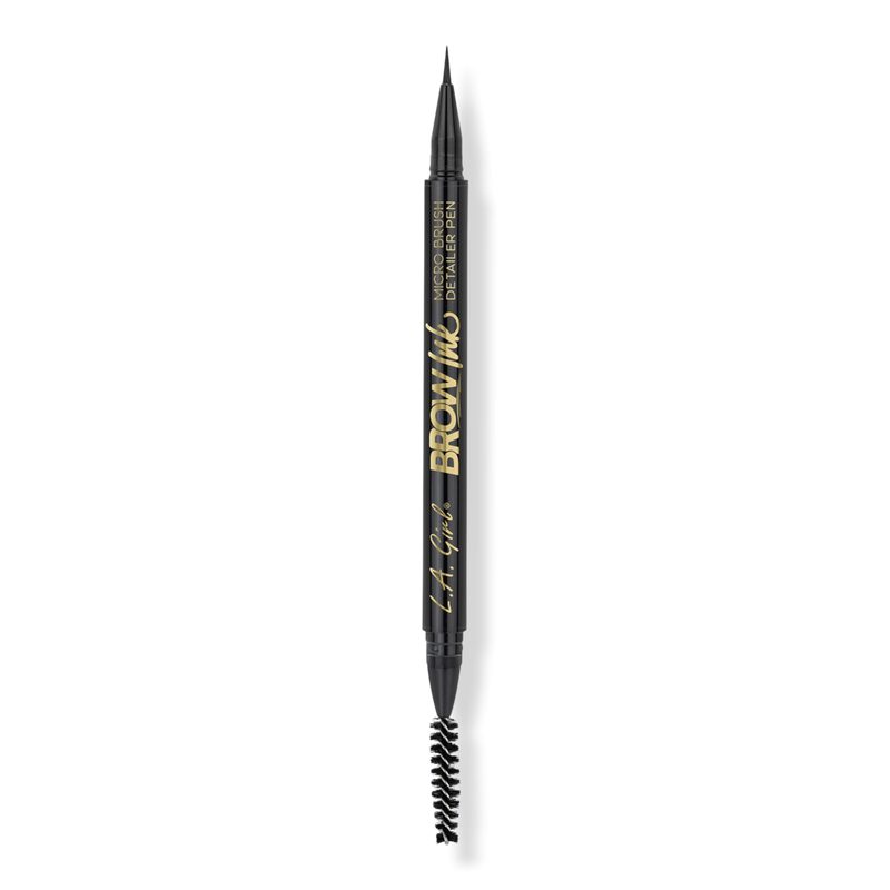 Brow Ink Micro Brush Detailer Pen - Dark Brown