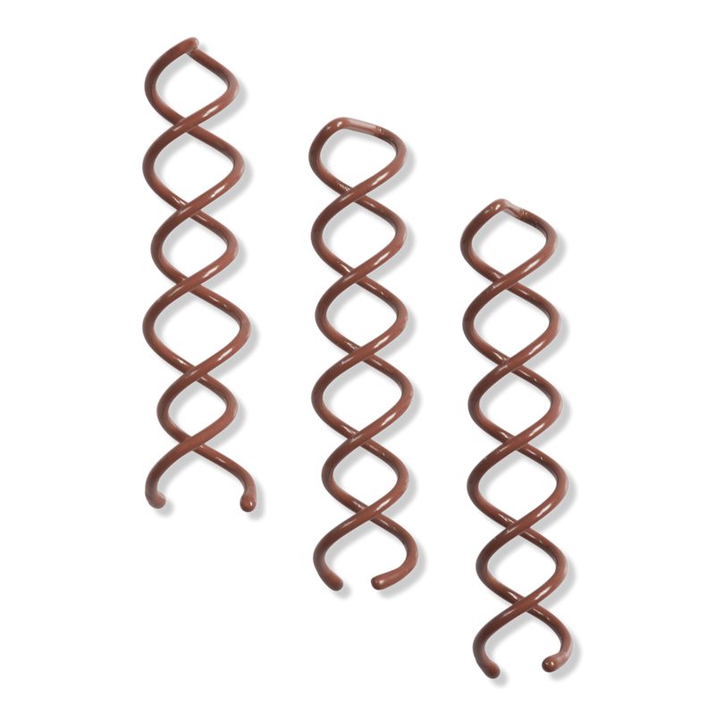 Brown Bun Twists Set