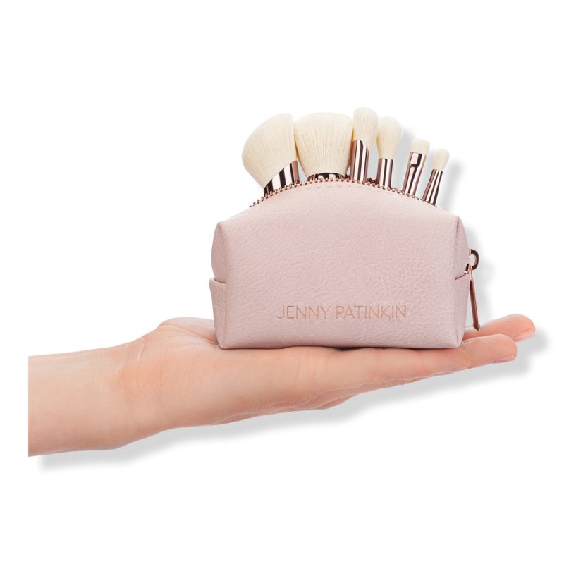 Brush Babies Mini Makeup Brush Set | Travel-Friendly Vegan Brushes
