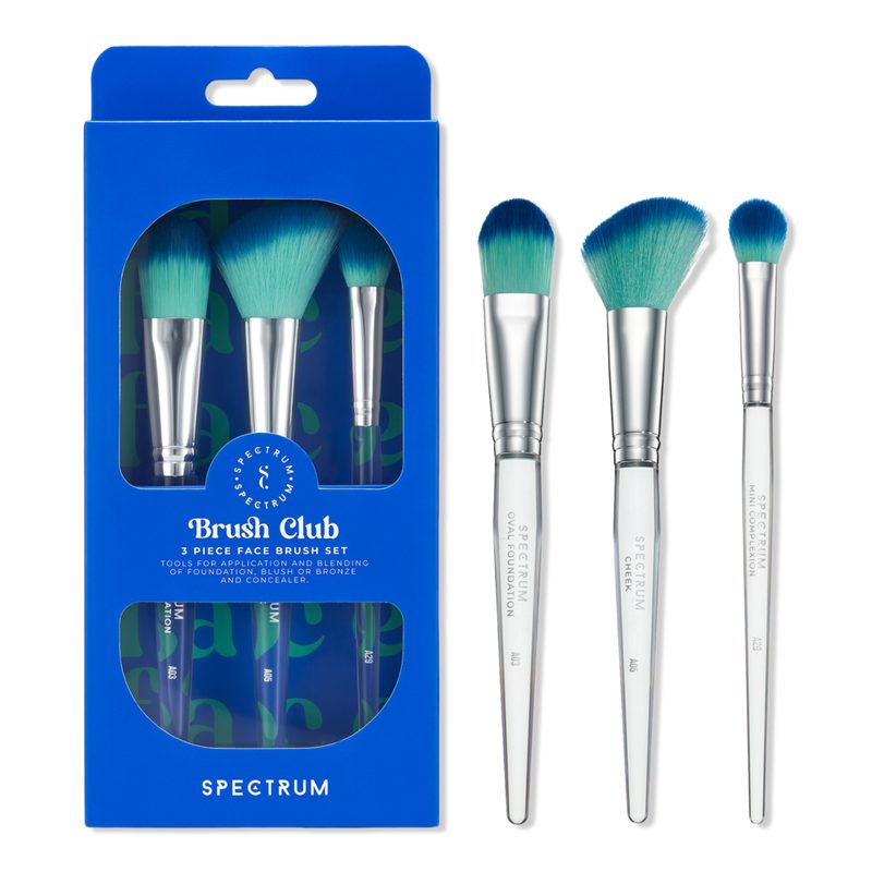 Brush Club 3-Piece Face Brush Set