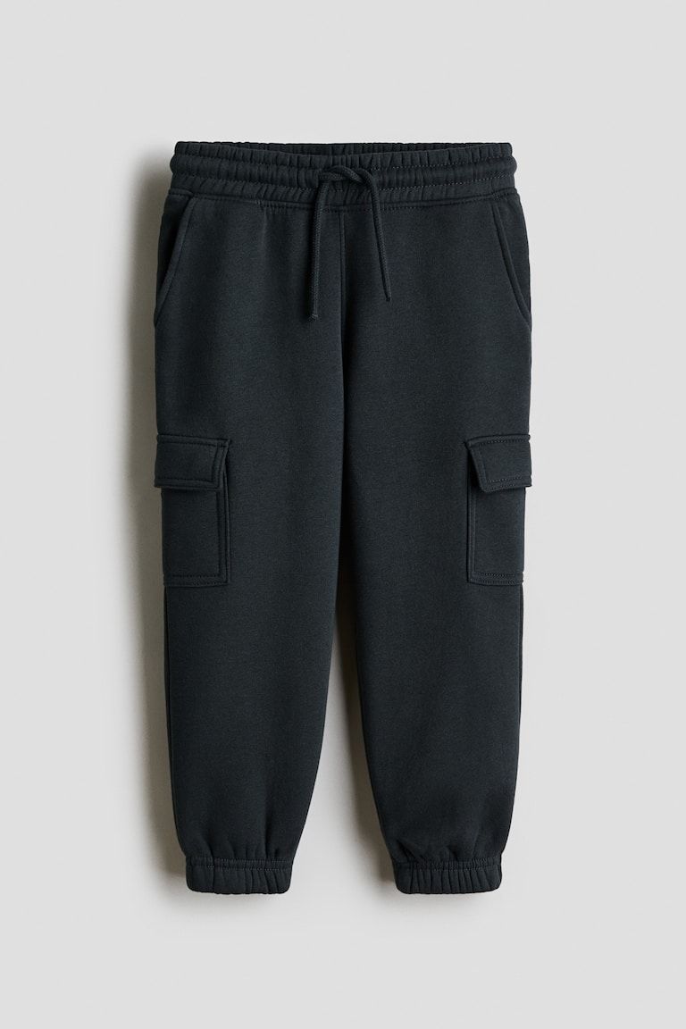 Brushed-Inside Cargo Joggers
