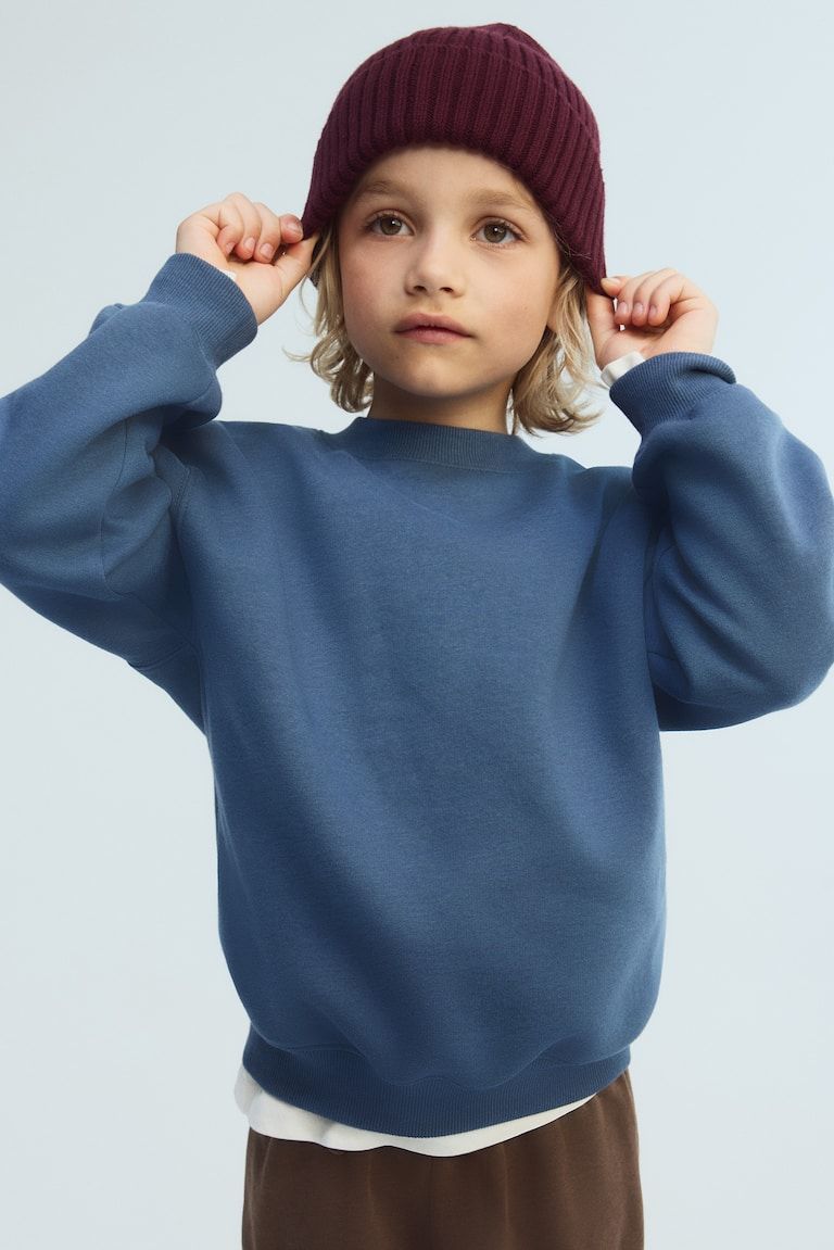 Brushed-Inside Sweatshirt