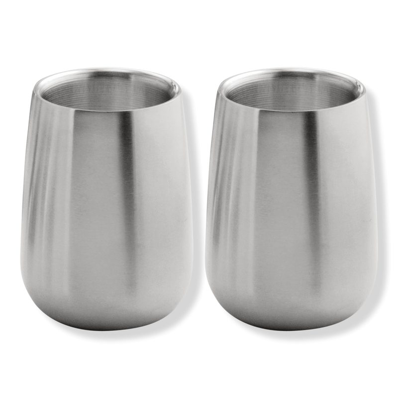 Brushed Stainless Steel Bathroom Tumbler