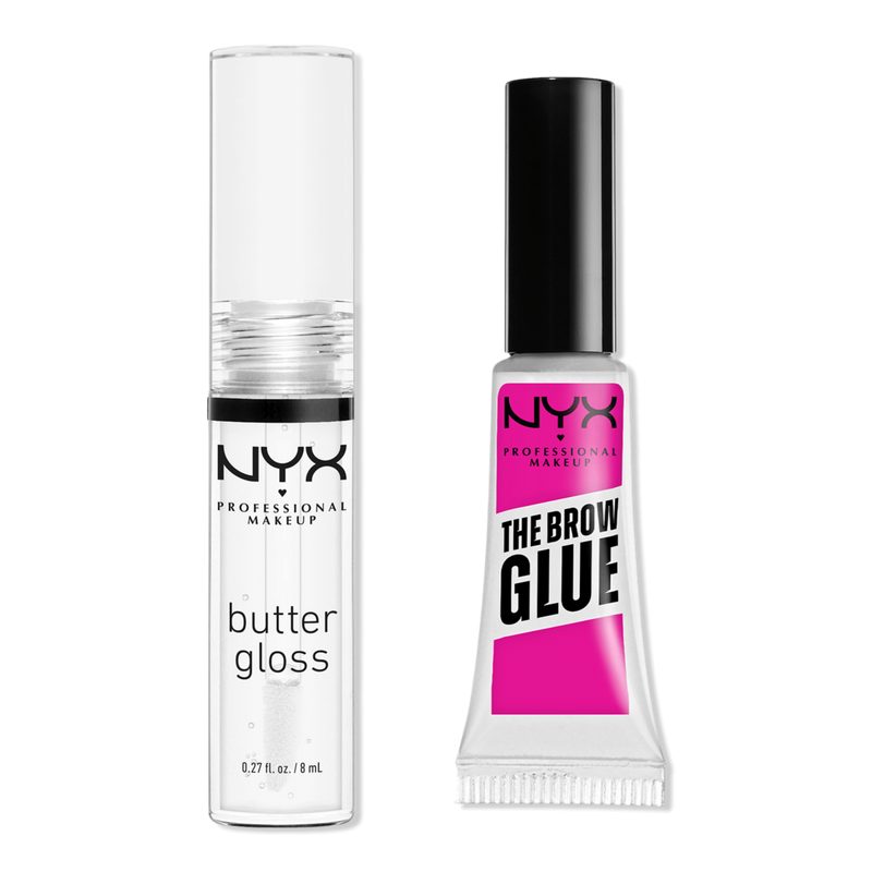 Butter Gloss & Brow Glue Duo Kit