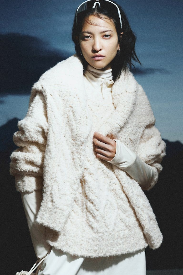 Cable-Knit Sweater