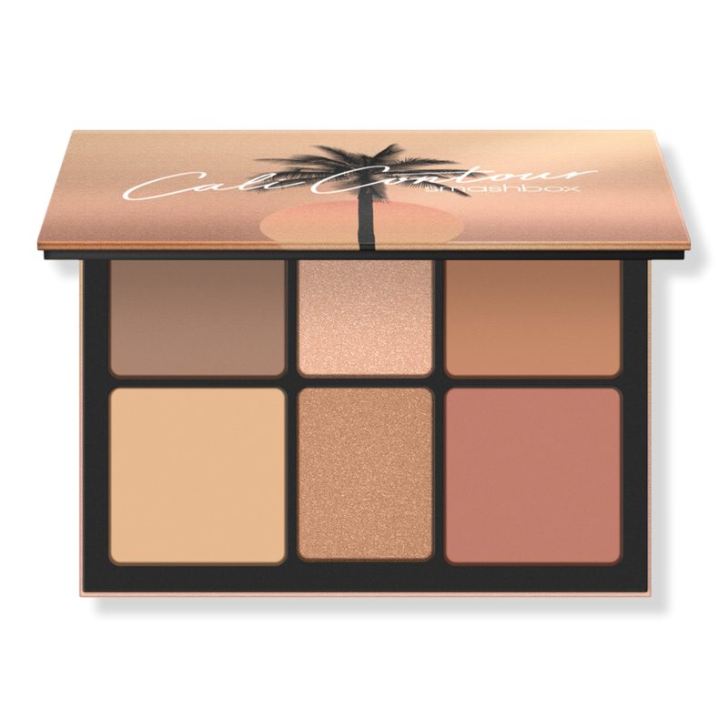 Cali Contour Blush, Highlighter, & Bronzer Face Palette - Light/Medium