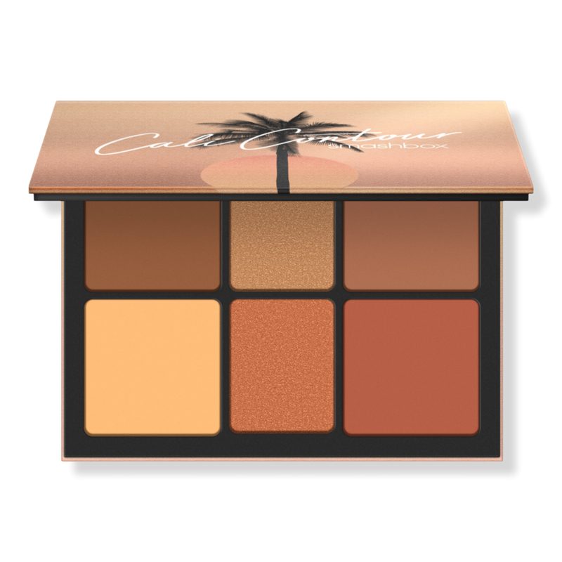 Cali Contour Blush, Highlighter, & Bronzer Face Palette - Medium/Dark