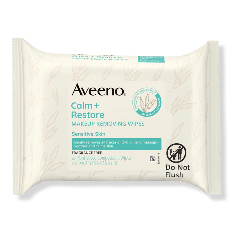 Calm + Restore Makeup Remover Wipes