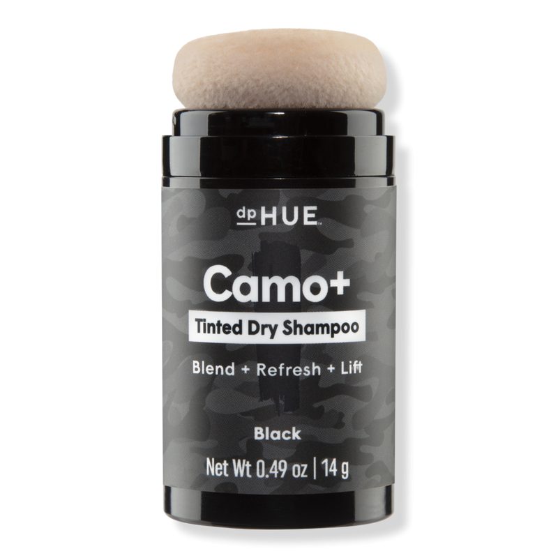 Camo+ Tinted Dry Shampoo Powder - Black