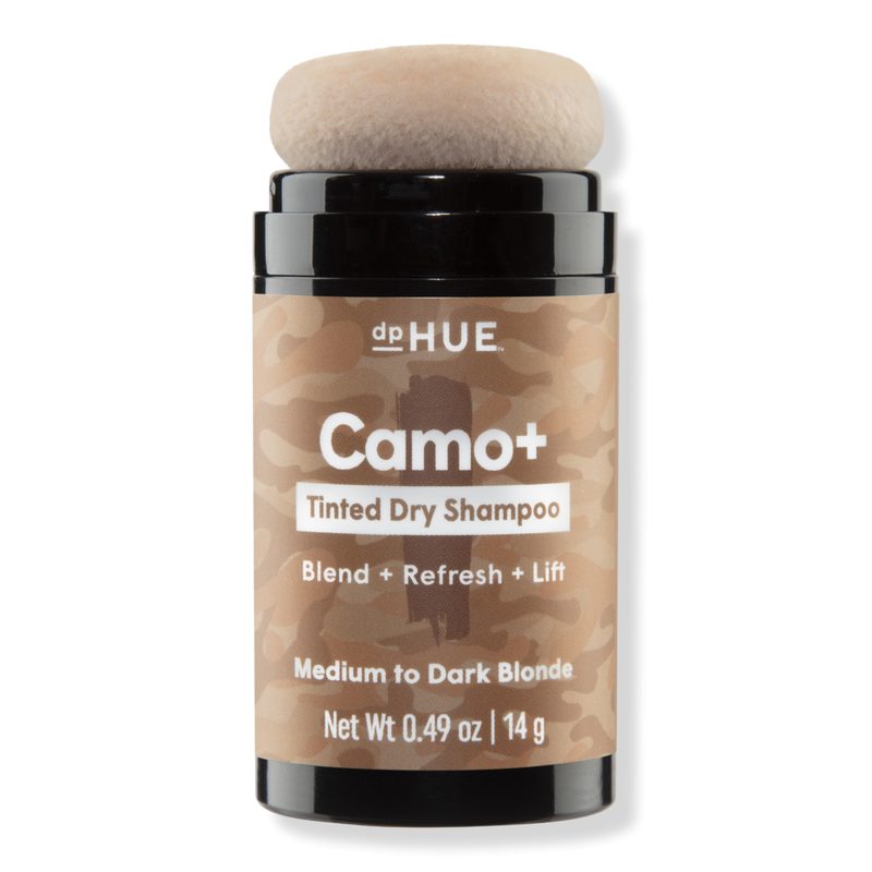 Camo+ Tinted Dry Shampoo Powder - Medium to Dark Blonde
