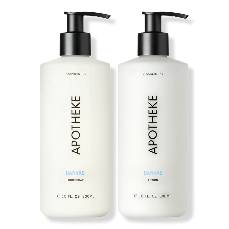 Canvas Liquid Soap and Lotion Set