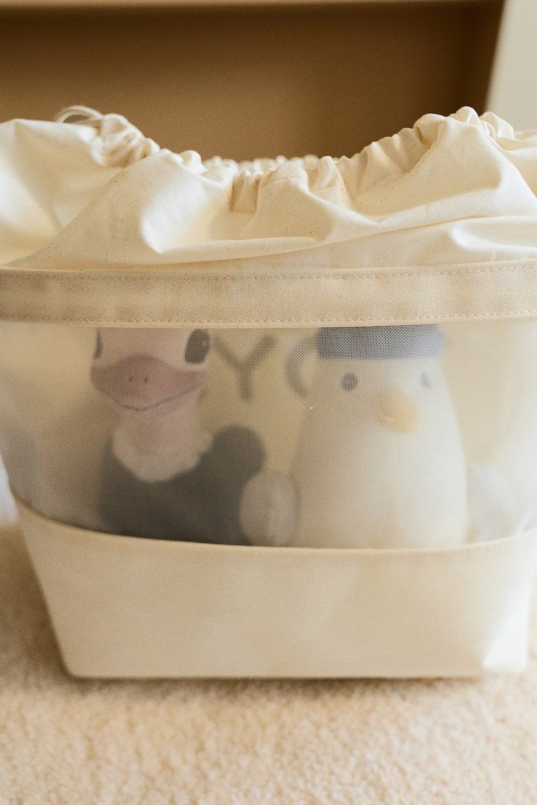 Canvas Storage Basket