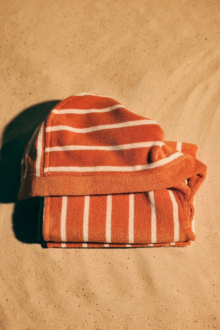 Cape-Style Baby Towel with Appliqué