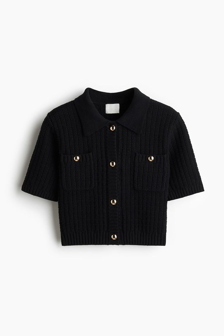 Cardigan with Collar