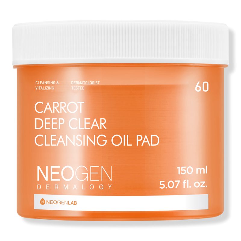 Carrot Deep Clear Cleansing Oil Pad