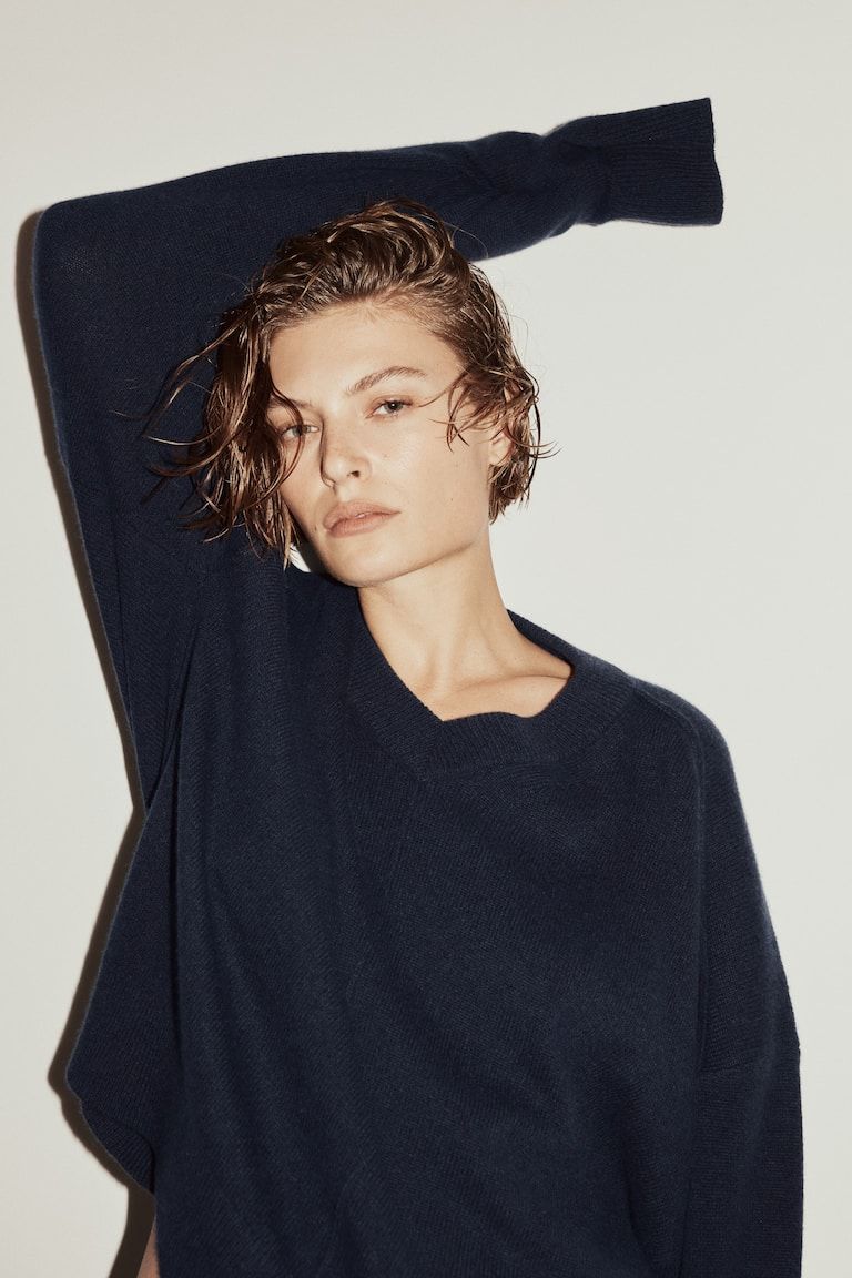 Cashmere-Blend Sweater