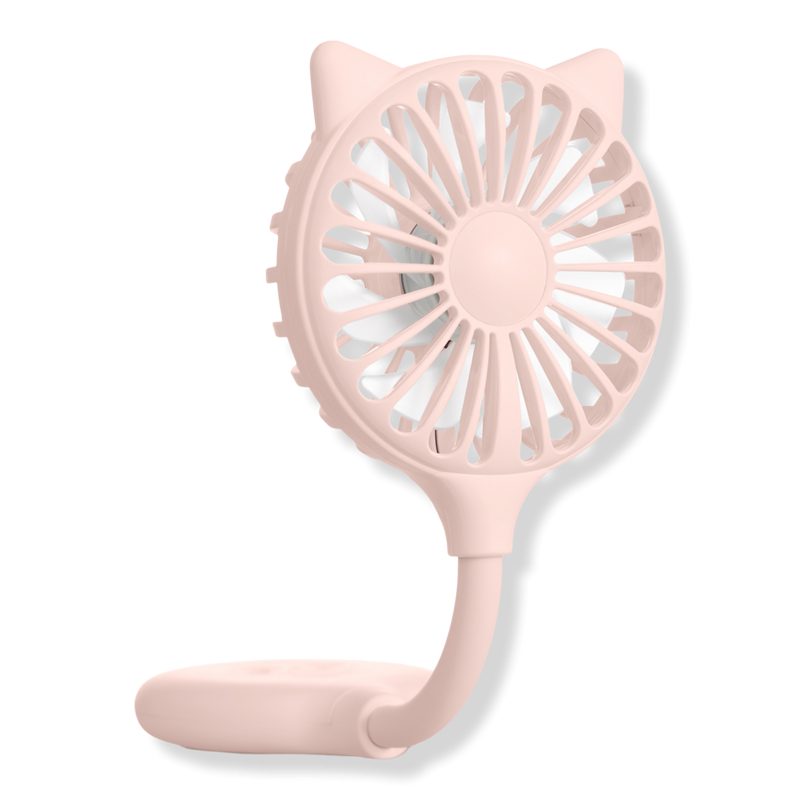 Cat Ear Beauty Fan - Pink